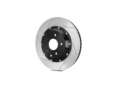StopTech 2-Piece AeroRotor and Hat Slotted Rotor; Front Passenger Side (12-15 Camaro ZL1)