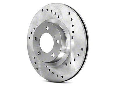 StopTech C-TEK Sport Drilled Rotor; Front Driver Side (93-97 Camaro)