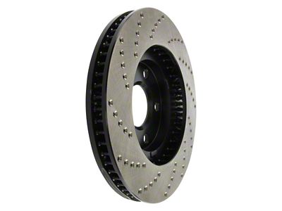 StopTech Sport Cross-Drilled Rotor; Front Driver Side (98-02 Camaro)