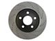 StopTech Sport Cross-Drilled Rotor; Front Driver Side (98-02 Camaro)