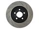StopTech Sport Cross-Drilled Rotor; Front Passenger Side (98-02 Camaro)