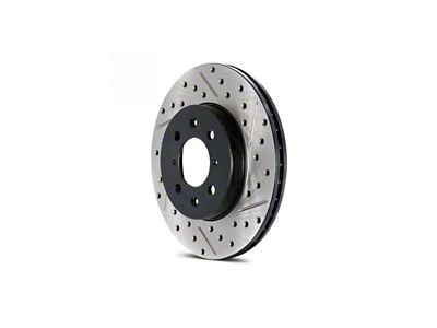 StopTech Sport Cryo Drilled and Slotted Rotor; Rear Passenger Side (98-02 Camaro)