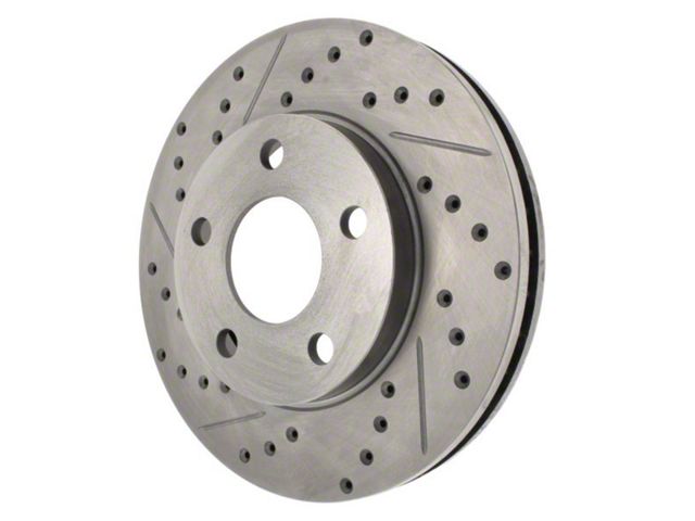 StopTech Sport Drilled and Slotted Rotor; Front Passenger Side (93-97 Camaro)