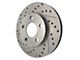 StopTech Sport Drilled and Slotted Rotor; Front Passenger Side (93-97 Camaro)