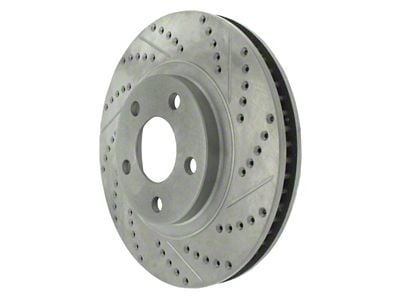 StopTech Sport Drilled and Slotted Rotor; Front Passenger Side (98-02 Camaro)