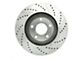 StopTech Sport Drilled and Slotted Rotor; Front Passenger Side (98-02 Camaro)