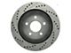 StopTech Sport Drilled and Slotted Rotor; Rear Driver Side (93-97 Camaro w/ Rear Disc Brakes)