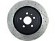 StopTech Sport Drilled and Slotted Rotor; Rear Passenger Side (10-15 Camaro SS; 12-24 Camaro ZL1)