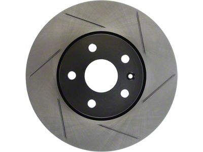 StopTech Sport Slotted Rotor; Front Driver Side (10-15 Camaro LS, LT)