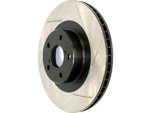 StopTech Sport Slotted Rotor; Front Driver Side (12-15 Camaro ZL1)