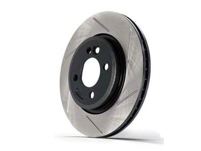 StopTech Sport Slotted Rotor; Front Passenger Side (16-24 Camaro LS & LT w/ 4-Piston Front Calipers; 20-24 Camaro LT1)
