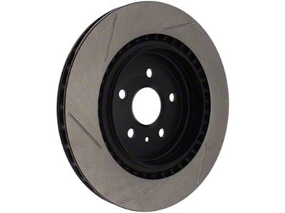 StopTech Sport Slotted Rotor; Rear Driver Side (10-15 Camaro SS; 12-24 Camaro ZL1)