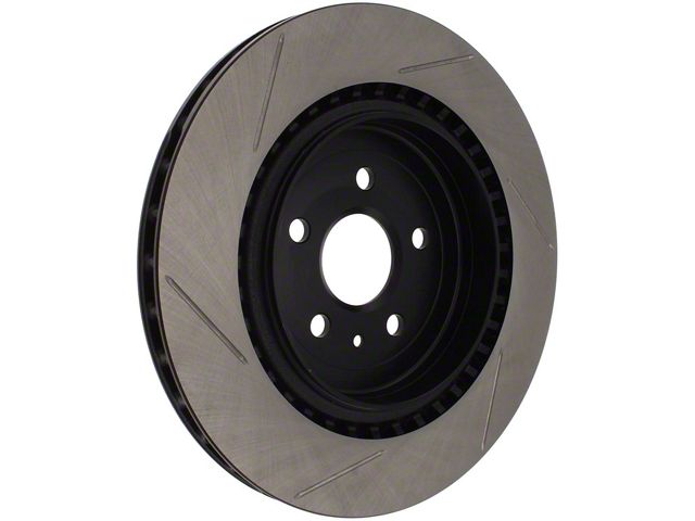 StopTech Sport Slotted Rotor; Rear Driver Side (10-15 Camaro SS; 12-24 Camaro ZL1)