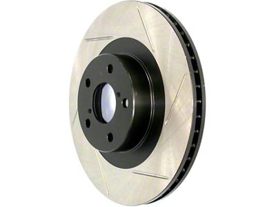 StopTech Sport Slotted Rotor; Rear Driver Side (16-24 Camaro SS)