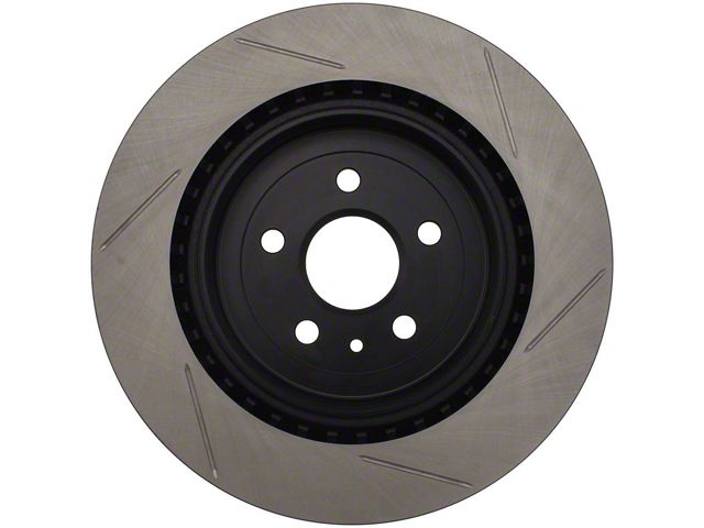 StopTech Sport Slotted Rotor; Rear Passenger Side (10-15 Camaro SS; 12-24 Camaro ZL1)