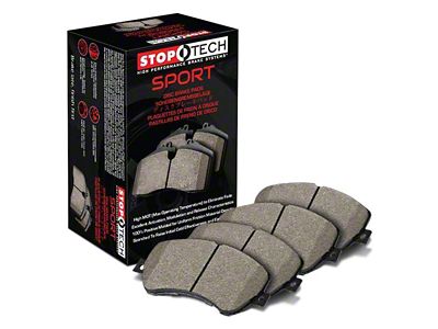 StopTech Sport Ultra-Premium Composite Brake Pads; Rear Pair (93-97 Camaro w/ Rear Disc Brakes)