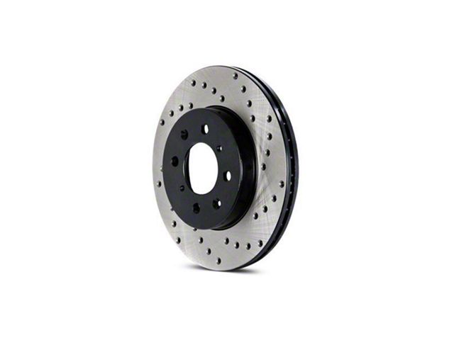 StopTech Sportstop Cryo Sport Drilled Rotor; Rear Passenger Side (98-02 Camaro)