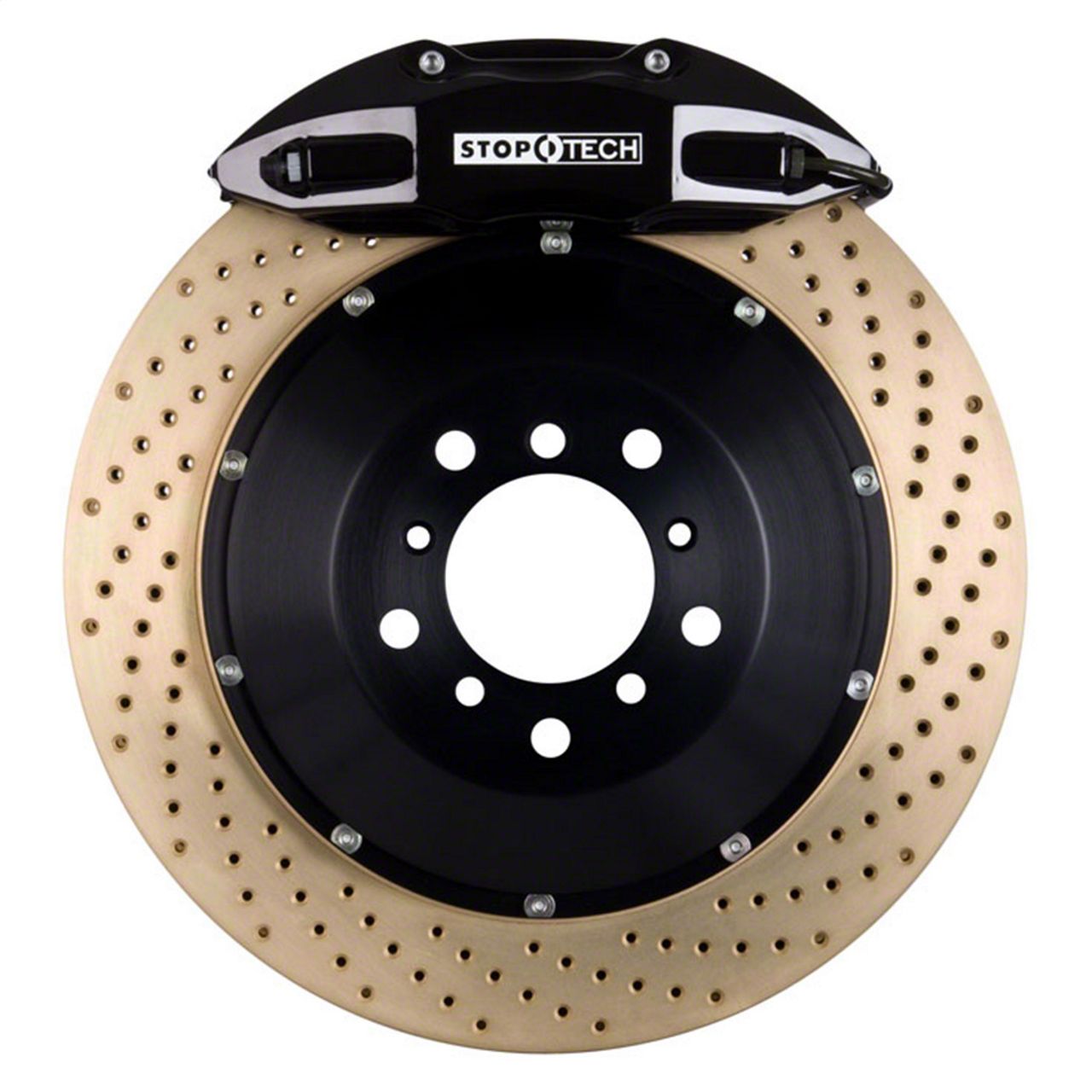 StopTech Camaro ST-41 Performance Drilled Coated 2-Piece Rear Big Brake ...