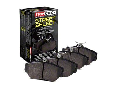 StopTech Street Select Semi-Metallic and Ceramic Brake Pads; Front Pair (1993 Camaro)