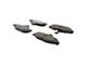 StopTech Street Select Semi-Metallic and Ceramic Brake Pads; Rear Pair (93-97 Camaro w/ Rear Disc Brakes)