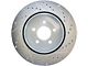StopTech Sport Drilled and Slotted Rotor; Rear Passenger Side (09-11 5.7L HEMI Challenger w/ Vented Rear Rotors; 12-16 3.6L & 5.7L HEMI Challenger w/ Performance Brakes)