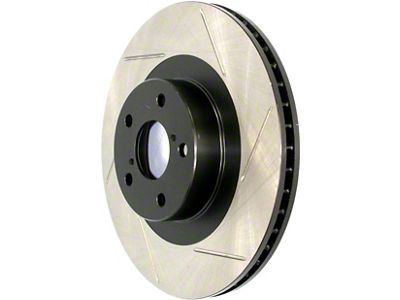 StopTech Sport Slotted Rotor; Front Driver Side (08-16 6.1L HEMI, 6.4L HEMI Challenger)