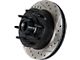 StopTech Sportstop Cryo Drilled and Slotted Rotor; Rear Passenger Side (09-11 V6 Challenger w/ Solid Rear Rotors; 11-16 V6 Challenger w/ Touring Brakes)