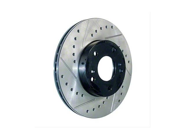 StopTech Sportstop Cryo Drilled and Slotted Rotor; Rear Passenger Side (08-16 6.1L HEMI, 6.2L HEMI, 6.4L HEMI Challenger)