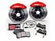 StopTech ST-40 Performance Drilled 2-Piece Front Big Brake Kit; Blue Calipers (2009 Challenger R/T)