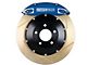 StopTech ST-40 Performance Slotted Coated 2-Piece Front Big Brake Kit; Blue Calipers (2009 Challenger R/T)