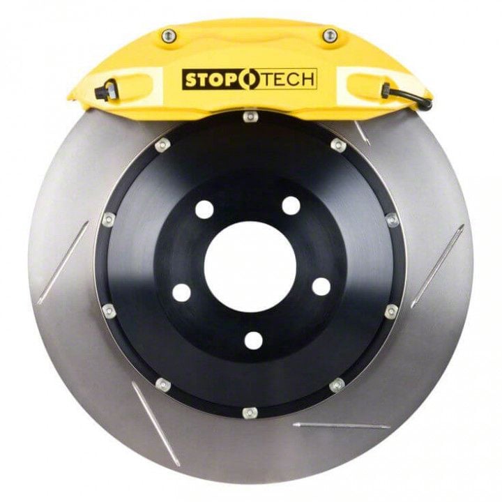 StopTech Challenger ST-40 Performance Slotted 2-Piece Rear Big Brake ...