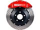 StopTech ST-60 Performance Drilled 2-Piece Front Big Brake Kit; Red Calipers (08-15 6.1L HEMI, 6.4L HEMI Challenger)