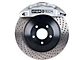 StopTech ST-60 Touring Drilled 1-Piece Front Big Brake Kit; Silver Calipers (12-15 Challenger w/ 6-Piston Front Calipers)