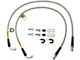 StopTech Stainless Steel Braided Brake Line Kit; Front (09-11 V6 Challenger w/ Solid Rear Rotors; 11-15 V6 Challenger w/ Touring Brakes)