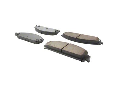 StopTech Street Select Semi-Metallic and Ceramic Brake Pads; Front Pair (09-11 Challenger R/T w/ Vented Rear Rotors; 12-16 Challenger w/ Performance Brakes; 17-23 Challenger w/ Dual Piston Front Calipers)