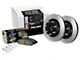 StopTech Truck Axle Slotted Brake Rotor and Pad Kit; Front (09-11 V6 Challenger w/ Solid Rear Rotors; 11-16 V6 Challenger w/ Touring Brakes; 17-23 V6 Challenger w/ Single Piston Front Calipers)