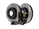 StopTech Truck Axle Slotted and Drilled Brake Rotor and Pad Kit; Rear (2012 5.7L HEMI & V6 Challenger w/ Performance Brakes)