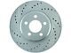 StopTech Sport Drilled and Slotted Rotor; Front Passenger Side (06-14 V6 RWD Charger w/ Solid Rear Disc Brakes; 15-23 V6 RWD Charger)