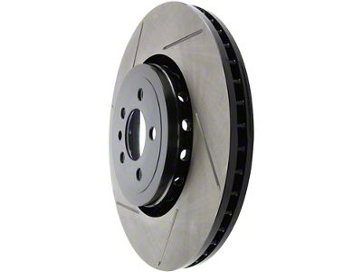 StopTech Sport Slotted Rotor; Front Passenger Side (14-16 Charger Enforcer, Pursuit)