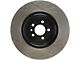 StopTech Sport Slotted Rotor; Front Passenger Side (14-16 Charger Enforcer, Pursuit)