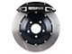 StopTech ST-40 Performance Slotted 2-Piece Front Big Brake Kit; Black Calipers (06-11 5.7L HEMI, V6 Charger)