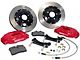 StopTech ST-40 Performance Slotted 2-Piece Rear Big Brake Kit; Red Calipers (06-15 6.1L HEMI, 6.4L HEMI Charger)