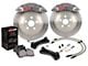 StopTech ST-40 Trophy Sport Drilled Coated 2-Piece Rear Big Brake Kit; Silver Calipers (06-15 6.1L HEMI, 6.4L HEMI Charger)