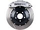 StopTech ST-60 Performance Slotted 2-Piece Front Big Brake Kit; Silver Calipers (06-15 6.1L HEMI, 6.4L HEMI Charger)