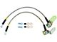 StopTech Stainless Steel Braided Brake Line Kit; Rear (06-14 Charger SRT8)