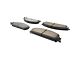 StopTech Street Select Semi-Metallic and Ceramic Brake Pads; Front Pair (06-14 Charger w/ Vented Rear Rotors; 15-16 3.6L, 5.7L HEMI Charger)