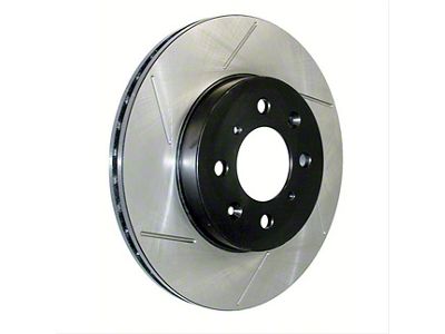 StopTech Cryo Sport Slotted Rotor; Front Passenger Side (05-09 Corvette C6 w/ Z51 Brake Package; 10-11 Corvette C6 Base w/ MagneRide; 12-13 Corvette C6 Base w/ Heavy Duty Brake Package)