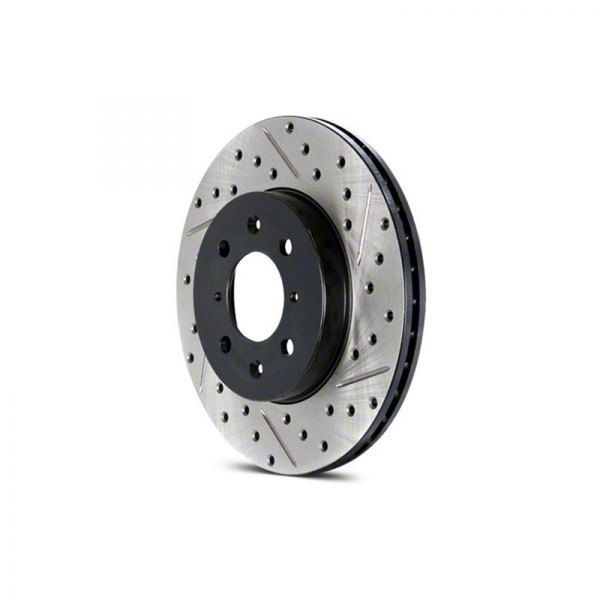 StopTech Select Sport 07-11 GM Silverado 1500 Slotted and Drilled Right Front Rotor