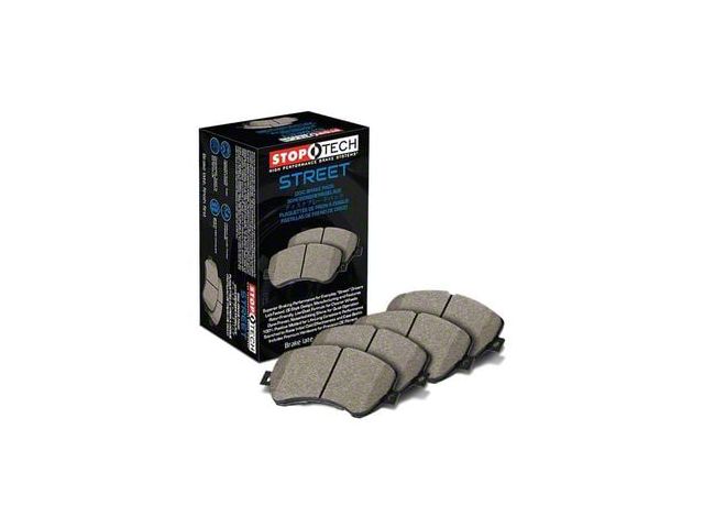 StopTech Sport Premium Semi-Metallic Brake Pads; Rear Pair (14-19 Corvette C7 w/o Z07 Brake Package)