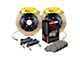 StopTech ST-40 Performance Drilled Coated 2-Piece Rear Big Brake Kit with 355x32mm Rotors; Yellow Calipers (97-04 Corvette C5)